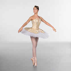 1st Position Prestige Gold Ballet Tutu