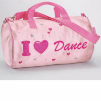 Katz I Heart Dance Satin Barrel Bag 