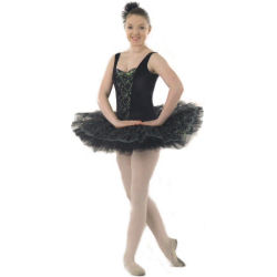 Childrens Black Ballet Tutu - 3185