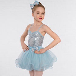 Childrens  Candy Floss Sequin Glitz Dance Dress