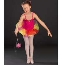 Hot Pink with Yellow Tutu - W1403