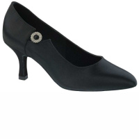 Freed Crystal Ballroom Court Shoes - black