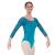 Tappers and Pointers Elegance ELE/1 leotard in teal