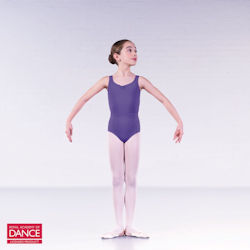 RAD Approved Anna Childs Ruche Front Leotard grades 3 4 and 5