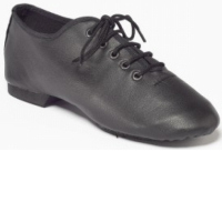Rubber Sole Jazz Shoes Black - SALE