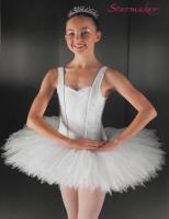 Childrens White Ballet Tutu - 3080