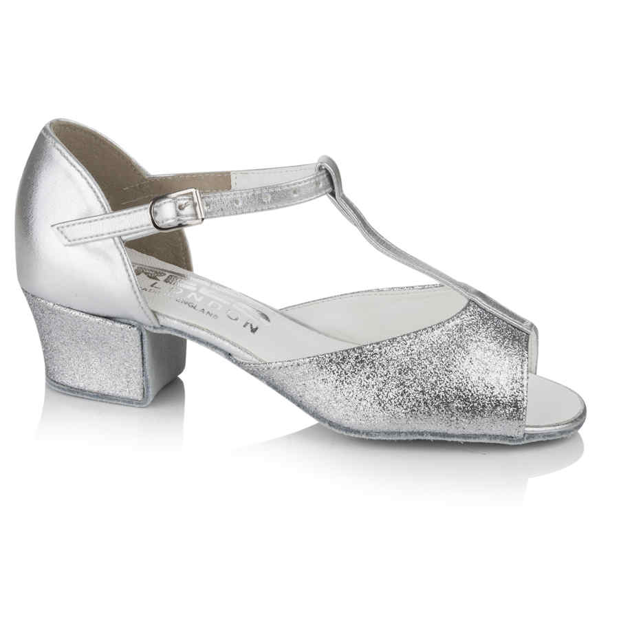 girls silver sparkly shoes